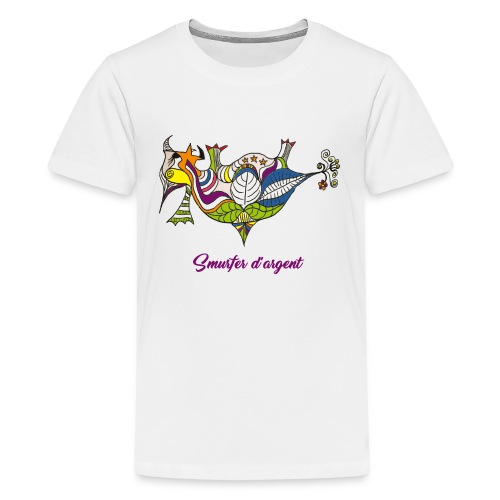 Smurfer d'argent - T-shirt Premium Ado