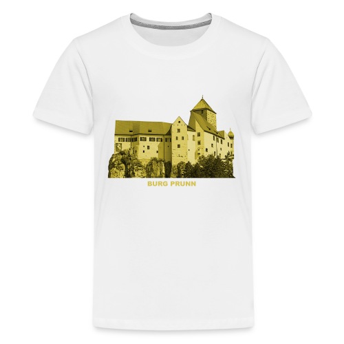 Prunn Burg Altmühltal Kelheim Riedenberg Bayern - Teenager Premium T-Shirt