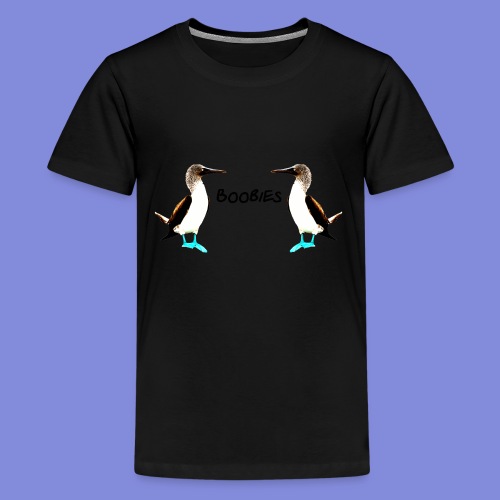 Ornithology2 - Teinien premium t-paita
