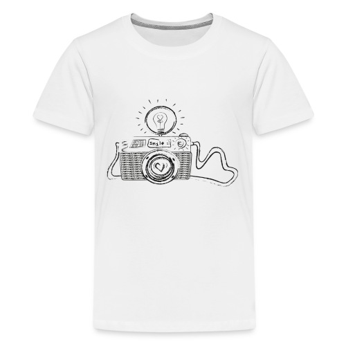 S33 camera-smile - Teenager Premium T-Shirt