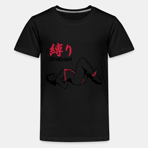 bound Shibari 2col - Teenager Premium T-Shirt