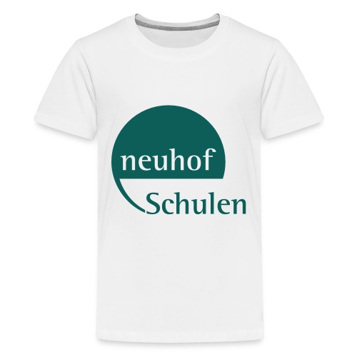 Logo neuhof Schulen - Teenager Premium T-Shirt