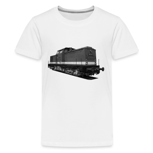 Lokomotive V 100 Diesel Deutsche Reichsbahn DDR - Teenager Premium T-Shirt