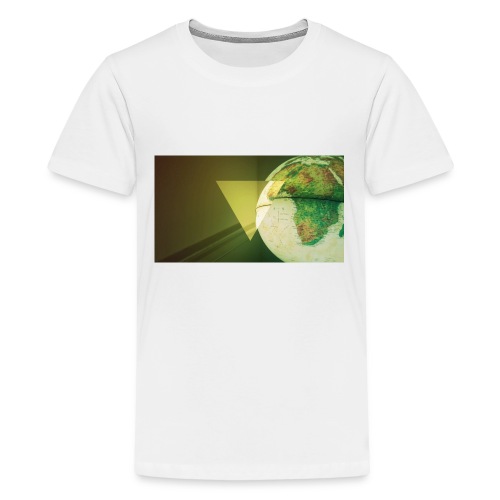 BIOMETRIC GLOBE - Teenage Premium T-Shirt