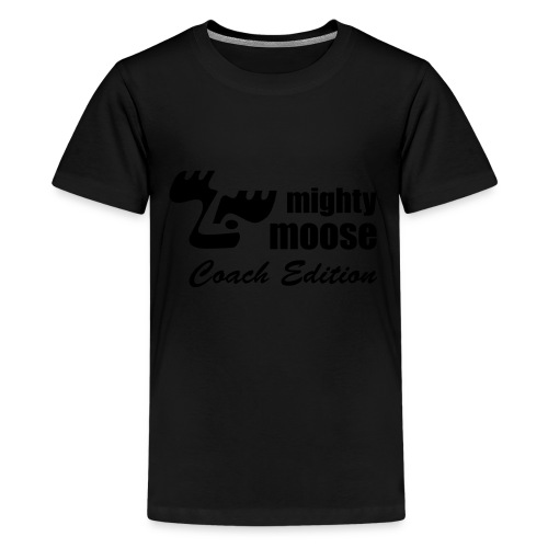 mightymoosehockey logoce 1c - Teenager Premium T-Shirt