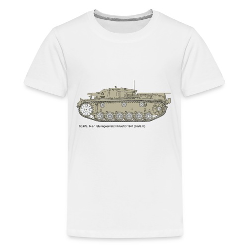 Stug III Ausf D. - Teenager Premium T-Shirt