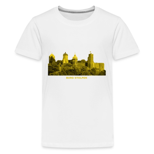 Stolpen Burg Schloss Festung Cosel Sachsen - Teenager Premium T-Shirt