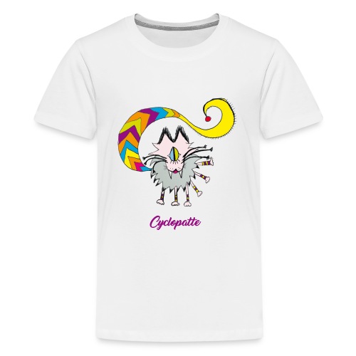 Cyclopatte - T-shirt Premium Ado