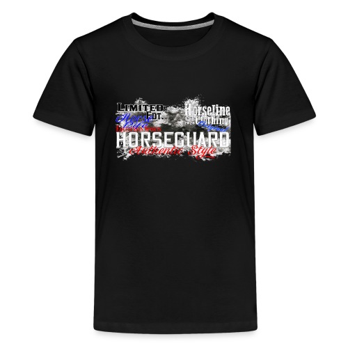 Limited Edition Horseguard Pferd Reiten - Teenager Premium T-Shirt