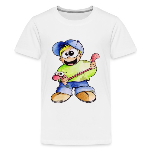 Elastizitätstest - Teenager Premium T-Shirt