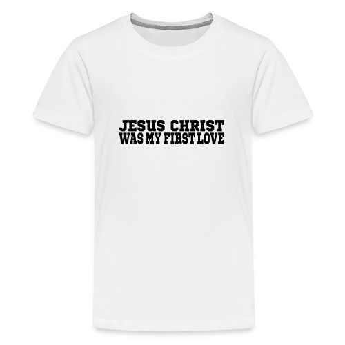 Jesus Christus Lieben - Teenager Premium T-Shirt