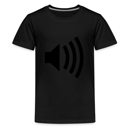 loud music - Premium-T-shirt tonåring