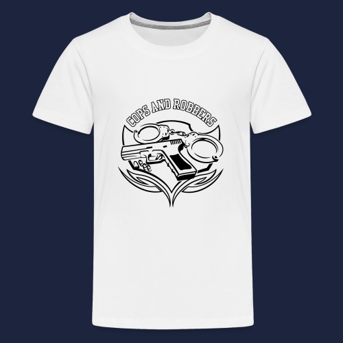 raglan CxR tee with large back logo - Teenage Premium T-Shirt