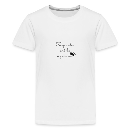 keep calm princess - T-shirt Premium Ado