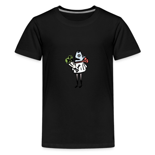 Meerjungfrau Galante - Teenager Premium T-Shirt