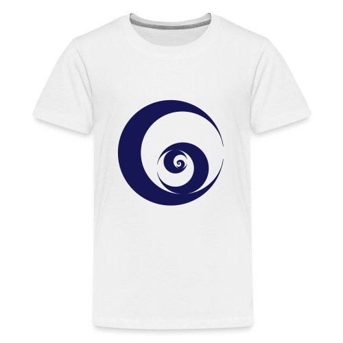 Welle, Strudel, Kreis, Swirl, Surfen, Seem, Meer, - Teenager Premium T-Shirt