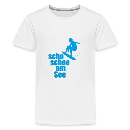 scho schee am See Surfer 01 - Teenager Premium T-Shirt