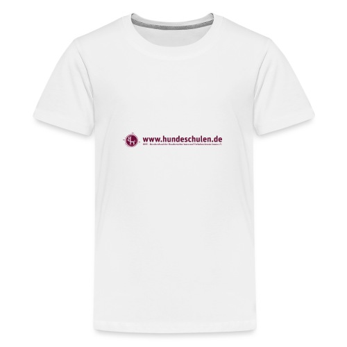 BHV Schriftzug 2 - Teenager Premium T-Shirt