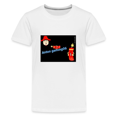 Anton gaming06 - Premium-T-shirt tonåring