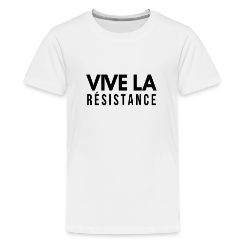 Vive La Resistance Logo - T-shirt Premium Ado