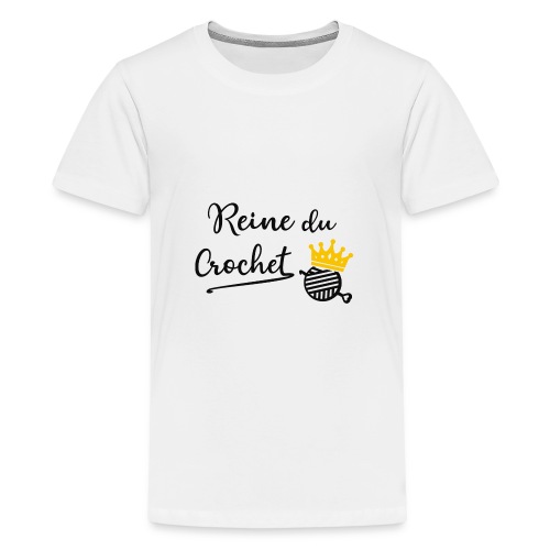 Reine du Crochet - T-shirt Premium Ado