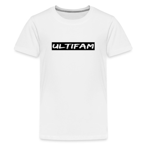 final ultifam black - Teenage Premium T-Shirt