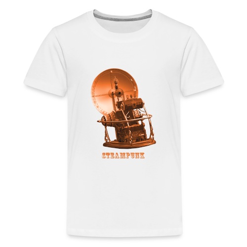 Steampunk Zeitmaschine - Teenager Premium T-Shirt
