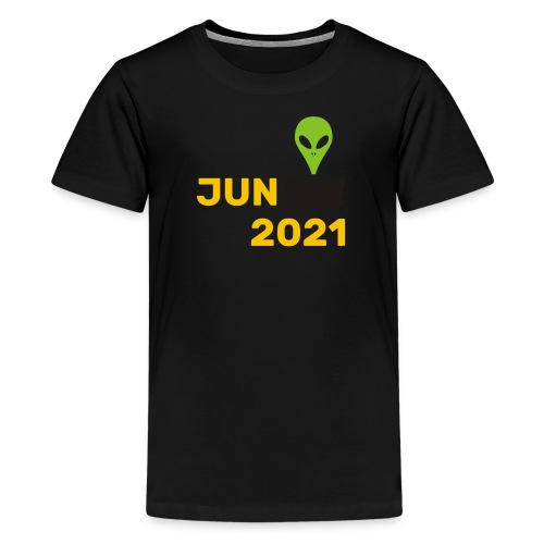 UFO-rapport juni 2021 - Teenager premium T-shirt