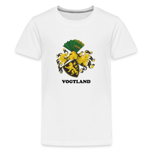 Vogtland Wappen Weida - Teenager Premium T-Shirt