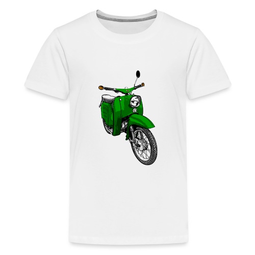 Simson Schwalbe grün - Teenager Premium T-Shirt