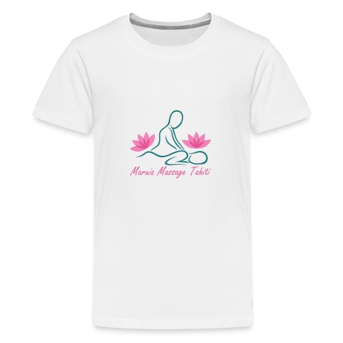 Logo de Maruia Massage Tahiti - T-shirt Premium Ado