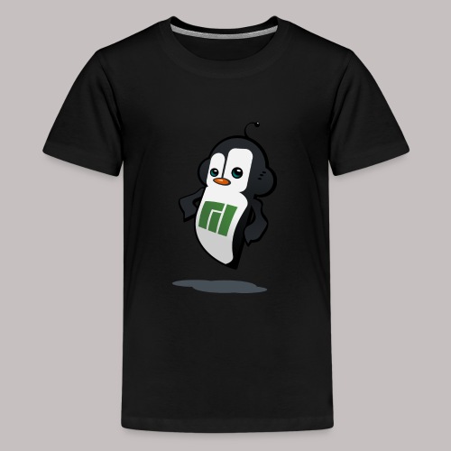 Manjaro Mascot confident right - Teenage Premium T-Shirt