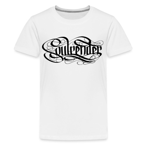 Soulrender Logo Schwarz - Teenager Premium T-Shirt