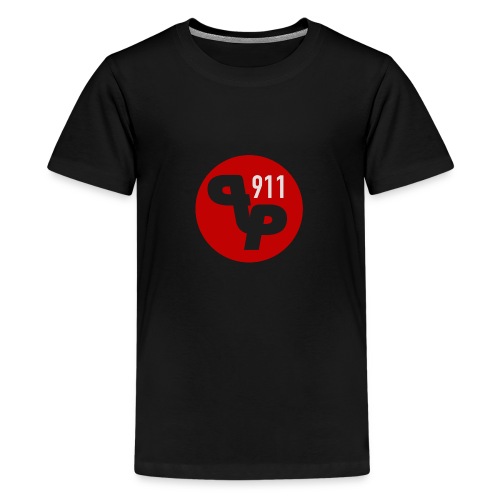 PP911 official logo - Teinien premium t-paita