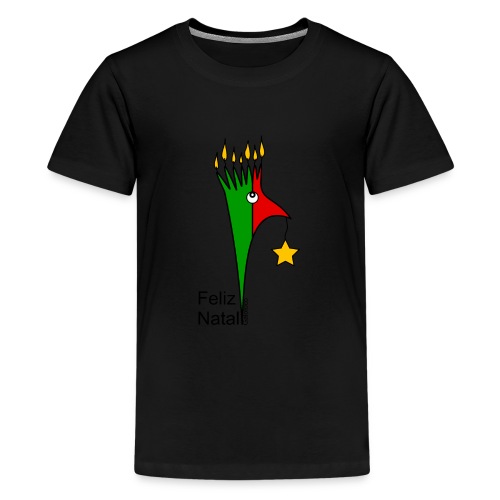 Galoloco - Feliz Natal - T-shirt Premium Ado