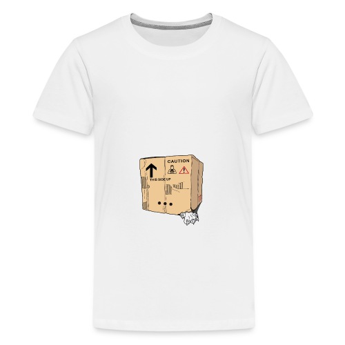 Pudełko dla kota Schrodinger - Koszulka młodzieżowa Premium