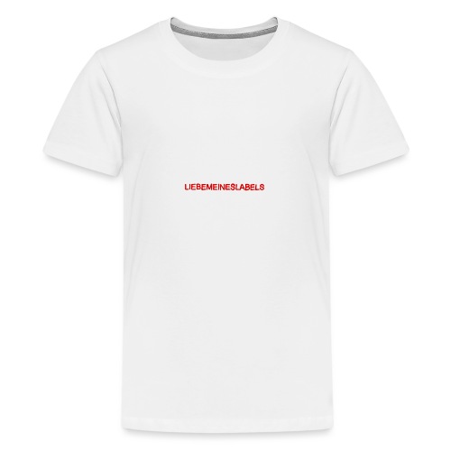 Liebemeineslabels Doppel-Edition - Teenager Premium T-Shirt
