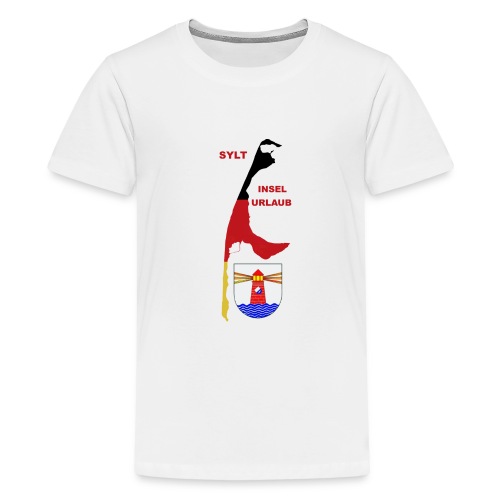 Sylt Insel Nordssee Urlaub - Teenager Premium T-Shirt