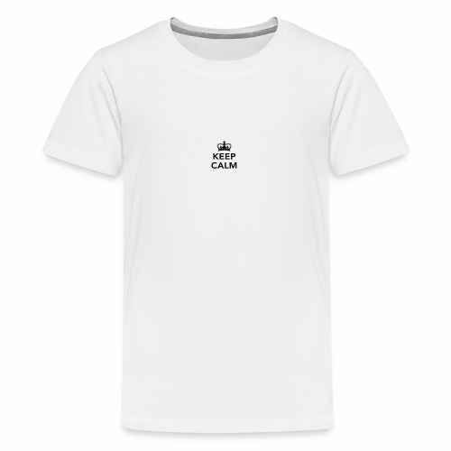 Keep Calm (pluspetit) - T-shirt Premium Ado