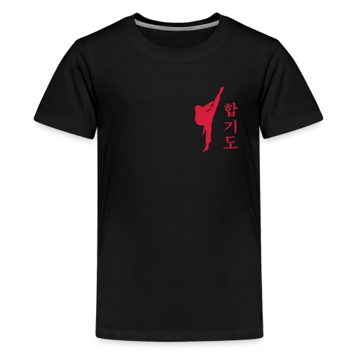 Hapkido Kick - Teenager Premium T-Shirt