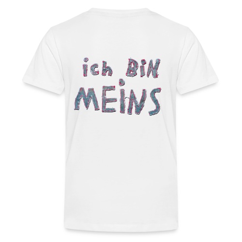 ichbinmeins Kopie gif - Teenager Premium T-Shirt