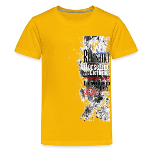 Limited Edition Reit Shirt Pferde Reiten - Teenager Premium T-Shirt
