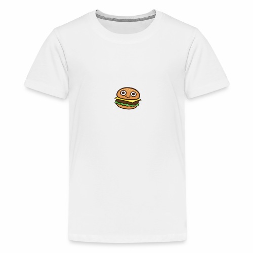 Burger Cartoon - Teenager Premium T-shirt