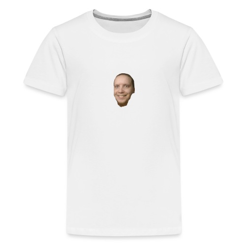 Very modern face design for serious people - Teenage Premium T-Shirt