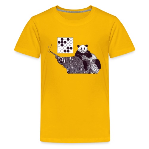 Panda 5x5 Seki - Teenage Premium T-Shirt