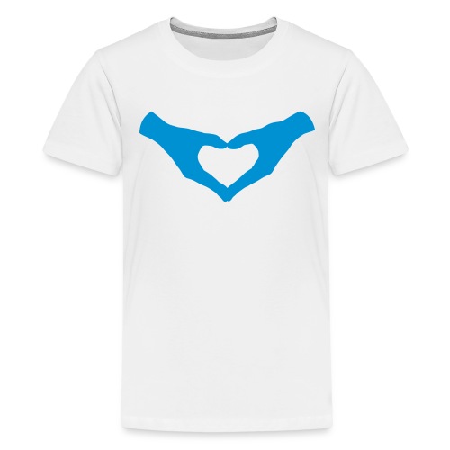Herz Hände / Hand Heart 2 - Teenager Premium T-Shirt