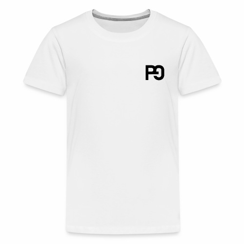 PG Zwart - Teenager Premium T-shirt