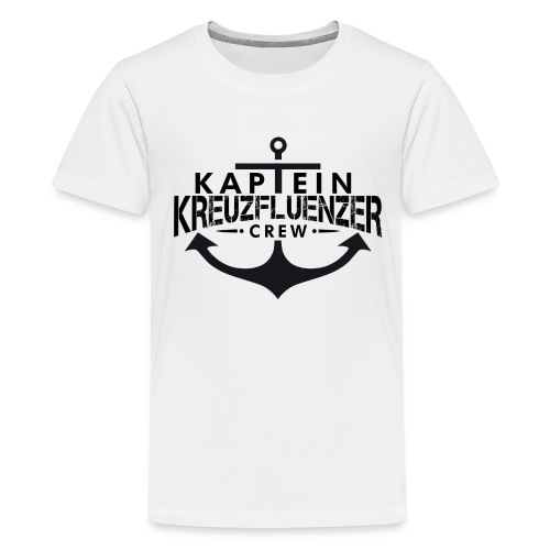 Kaptein Kreuzfluenzer Crew - Teenager Premium T-Shirt