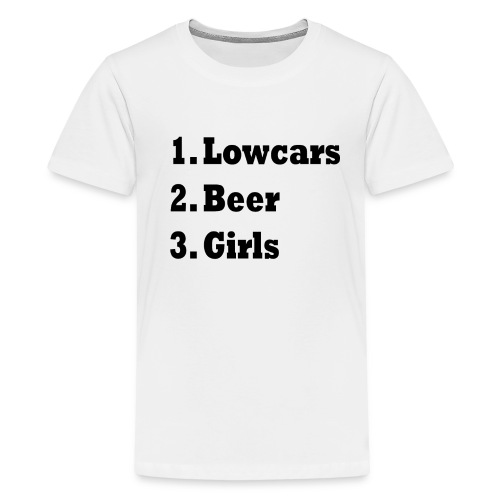 Lowcars Shirt - Teenager Premium T-shirt