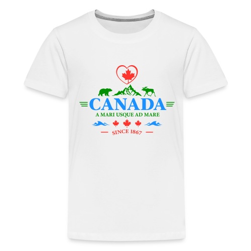 Kanada Vancouver Montreal Toronto Maple Leaf Bären - Teenager Premium T-Shirt